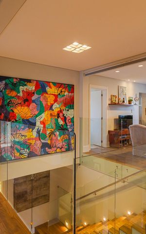 Casa de condomínio para alugar com 311m², 4 quartos e 4 vagas Casa de condomínio para alugar com 311m², 4 quartos e 4 vagasHall das suítes