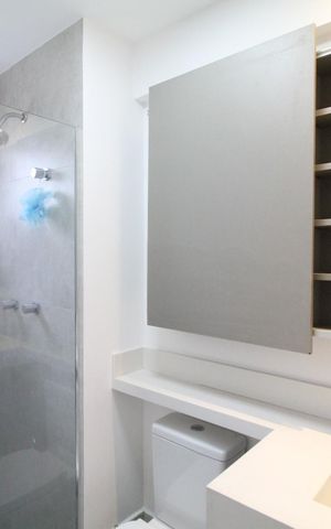 Apartamento para alugar com 67m², 2 quartos e 1 vaga Apartamento para alugar com 67m², 2 quartos e 1 vagaBanheiro da Suíte