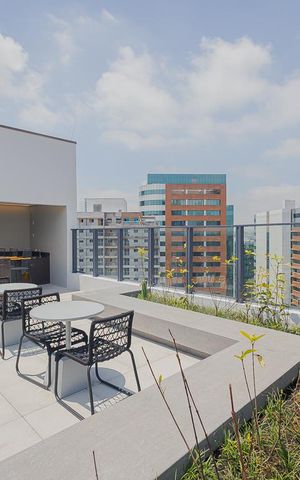 Apartamento à venda com 44m², 1 quarto e sem vagaPiscina