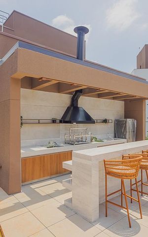 Apartamento à venda com 44m², 1 quarto e sem vagaChurrasqueira