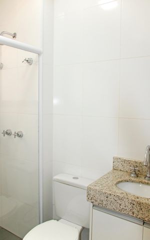 Apartamento à venda com 66m², 3 quartos e 2 vagasBanheiro