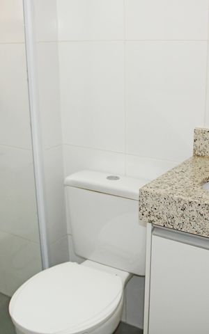 Apartamento à venda com 66m², 3 quartos e 2 vagasBanheiro