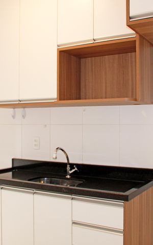 Apartamento à venda com 66m², 3 quartos e 2 vagasCozinha