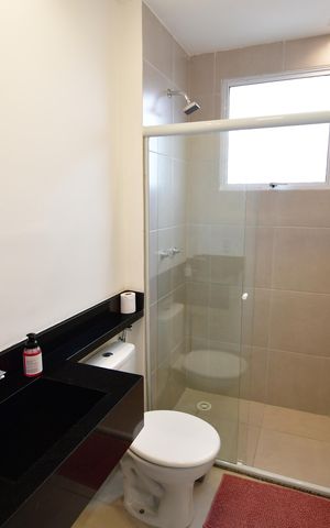 Apartamento para alugar com 54m², 2 quartos e 1 vagaBanheiro Social