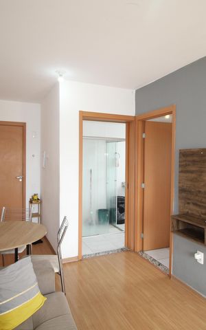 Apartamento para alugar com 64m², 1 quarto e 1 vagaSala