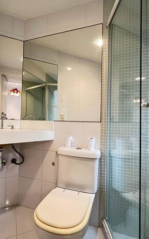 Apartamento para alugar com 80m², 2 quartos e 1 vaga Apartamento para alugar com 80m², 2 quartos e 1 vagaBanheiro da Suíte 2