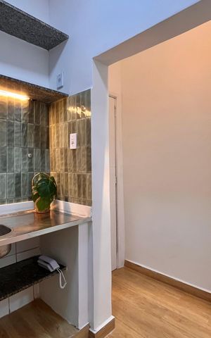 Studio à venda com 40m², 1 quarto e sem vaga