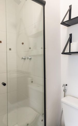 Apartamento para alugar com 42m², 2 quartos e 1 vaga Apartamento para alugar com 42m², 2 quartos e 1 vagaBanheiro