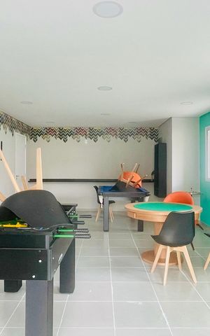 Apartamento para alugar com 58m², 2 quartos e 1 vaga Apartamento para alugar com 58m², 2 quartos e 1 vagaSala de Jogos