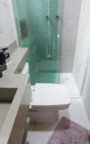 Casa para alugar com 148m², 3 quartos e 4 vagasBanheiro da Suíte 2
