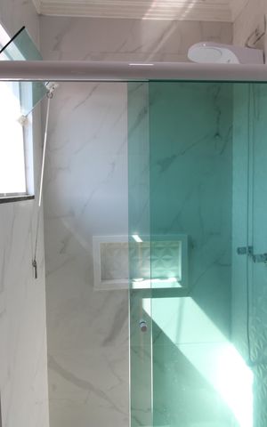 Casa para alugar com 148m², 3 quartos e 4 vagasBanheiro da Suíte 3