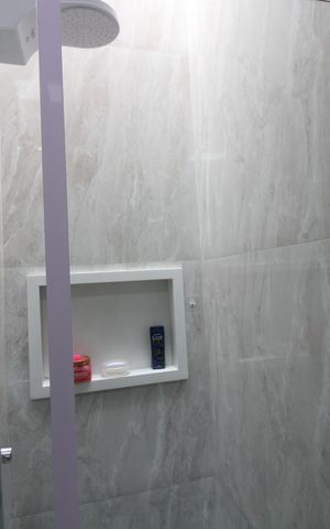 Casa para alugar com 148m², 3 quartos e 4 vagasBanheiro da Suíte 1