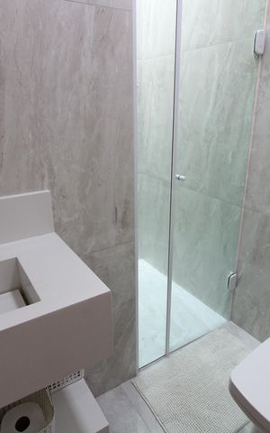 Casa para alugar com 148m², 3 quartos e 4 vagasBanheiro da Suíte 1