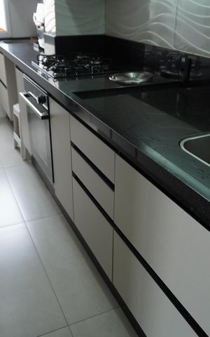 Apartamento à venda com 70m², 3 quartos e 2 vagasCozinha e Área de Serviço