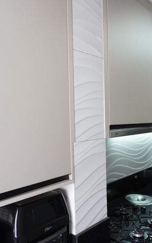 Apartamento à venda com 70m², 3 quartos e 2 vagasCozinha e Área de Serviço