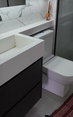Apartamento à venda com 70m², 3 quartos e 2 vagasBanheiro Corredor