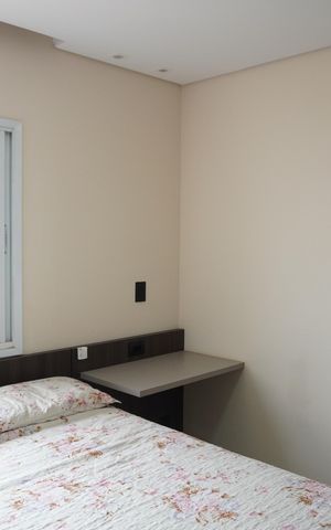 Apartamento à venda com 70m², 3 quartos e 2 vagasQuarto 2 - Suíte