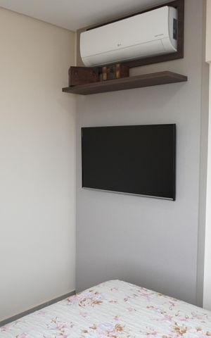 Apartamento à venda com 70m², 3 quartos e 2 vagasQuarto 2 - Suíte