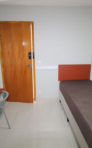 Studio para alugar com 26m², 1 quarto e sem vagaQuarto / Cozinha