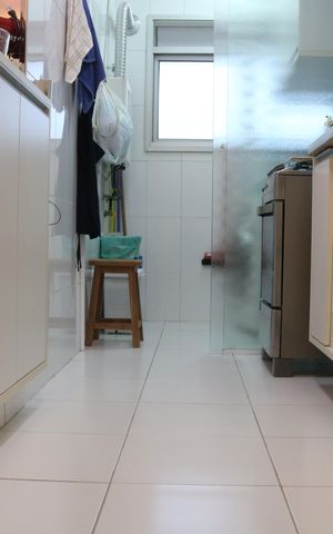 Apartamento à venda com 60m², 2 quartos e 1 vagaCozinha e Área de Serviço