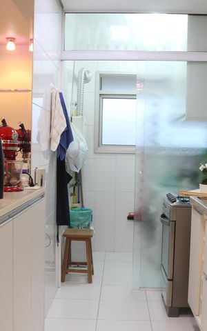 Apartamento à venda com 60m², 2 quartos e 1 vagaCozinha e Área de Serviço
