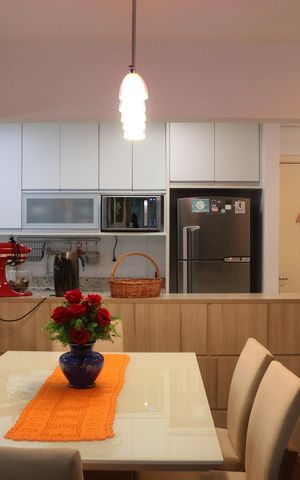 Apartamento à venda com 60m², 2 quartos e 1 vagaCozinha e Área de Serviço