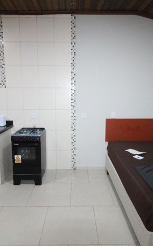 Studio para alugar com 26m², 1 quarto e sem vagaQuarto / Cozinha