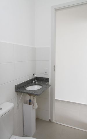 Apartamento para alugar com 48m², 2 quartos e 1 vagaBanheiro Social