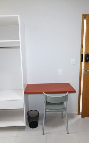Studio para alugar com 24m², 1 quarto e sem vagaQuarto / Cozinha