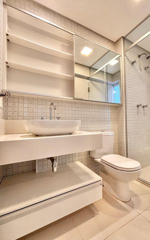 Apartamento para alugar com 70m², 2 quartos e 1 vaga Apartamento para alugar com 70m², 2 quartos e 1 vagaBanheiro suíte