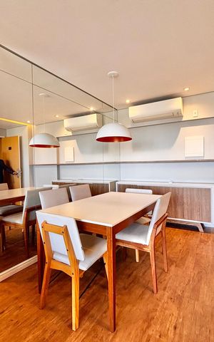 Apartamento para alugar com 70m², 2 quartos e 1 vaga Apartamento para alugar com 70m², 2 quartos e 1 vagaSala de Jantar