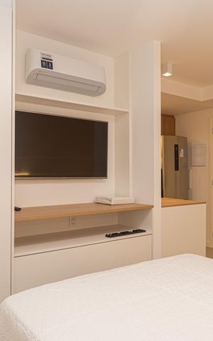 Studio à venda com 24m², 1 quarto e sem vaga Studio à venda com 24m², 1 quarto e sem vagaQuarto