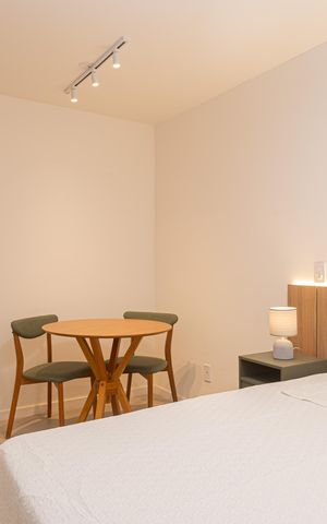 Studio à venda com 24m², 1 quarto e sem vaga Studio à venda com 24m², 1 quarto e sem vagaQuarto