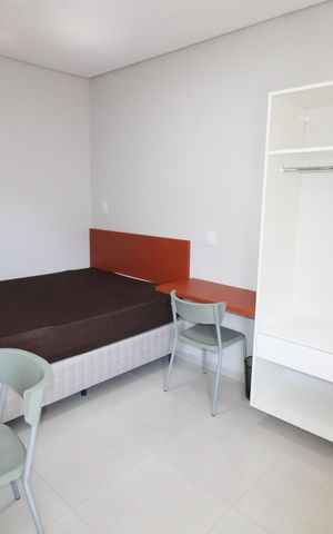 Studio para alugar com 25m², 1 quarto e sem vagaQuarto / Cozinha