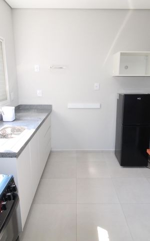 Studio para alugar com 25m², 1 quarto e sem vagaQuarto / Cozinha