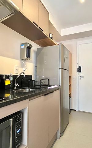 Apartamento à venda com 26m², 1 quarto e sem vagaCozinha
