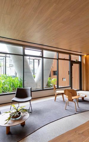Apartamento à venda com 26m², 1 quarto e sem vagaHall social