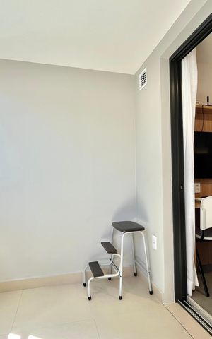 Apartamento à venda com 26m², 1 quarto e sem vagaVaranda