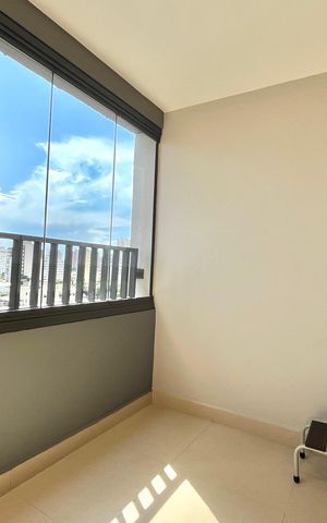 Apartamento à venda com 26m², 1 quarto e sem vagaVaranda
