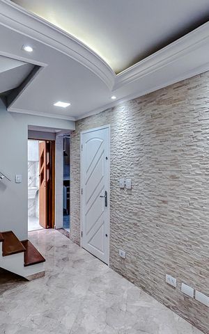 Casa de condomínio à venda com 57m², 2 quartos e 1 vagaSala