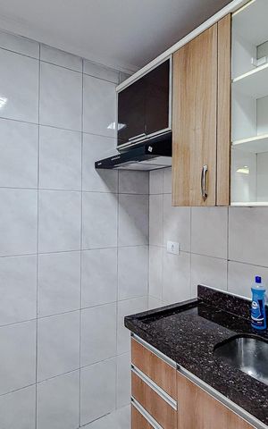 Casa de condomínio à venda com 57m², 2 quartos e 1 vagaCozinha