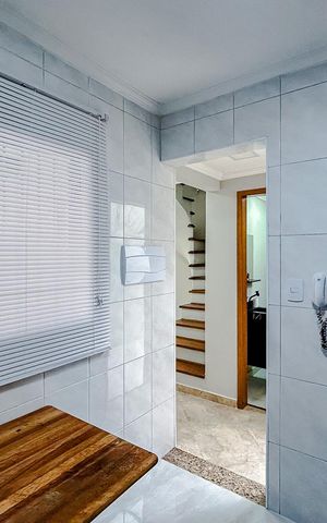 Casa de condomínio à venda com 57m², 2 quartos e 1 vagaCozinha
