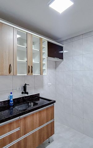 Casa de condomínio à venda com 57m², 2 quartos e 1 vagaCozinha