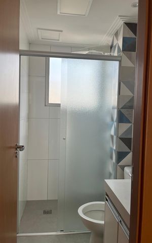 Apartamento à venda com 44m², 2 quartos e 1 vaga Apartamento à venda com 44m², 2 quartos e 1 vagaBanheiro