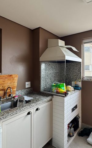 Apartamento à venda com 158m², 3 quartos e 3 vagas Apartamento à venda com 158m², 3 quartos e 3 vagasChurrasqueira