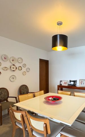 Apartamento à venda com 158m², 3 quartos e 3 vagas Apartamento à venda com 158m², 3 quartos e 3 vagasSala de Jantar