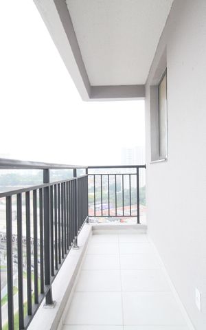 Apartamento para alugar com 40m², 2 quartos e sem vagaVaranda 