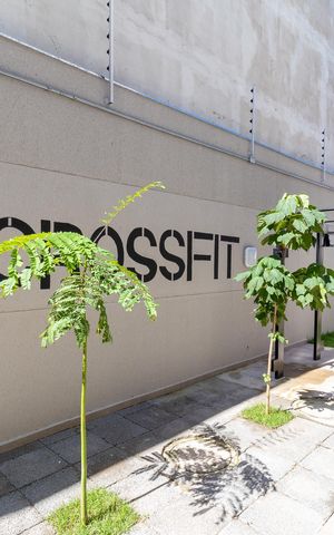 Studio para alugar com 19m², 1 quarto e sem vaga Studio para alugar com 19m², 1 quarto e sem vagaÁrea comum - Espaço Fitness externo