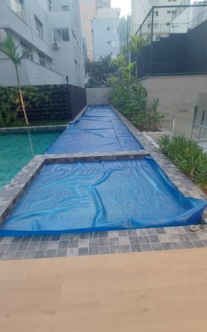 Apartamento para alugar com 110m², 3 quartos e 2 vagas Apartamento para alugar com 110m², 3 quartos e 2 vagasÁrea comum - Piscina