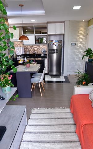 Apartamento à venda com 54m², 2 quartos e 1 vagaSala